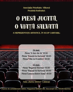 O piesa jucata - o viata salvata